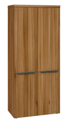 SIN 5 - 84D kancelářská skříň, 4-dveřová, 1820x800x400, ořech světlý